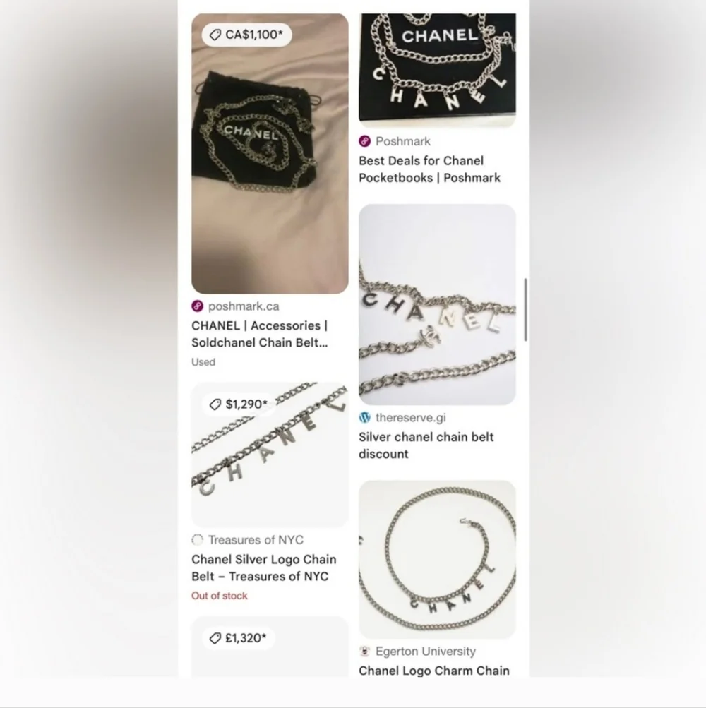 CHANEL Chain Belt - Picture 11 of 14